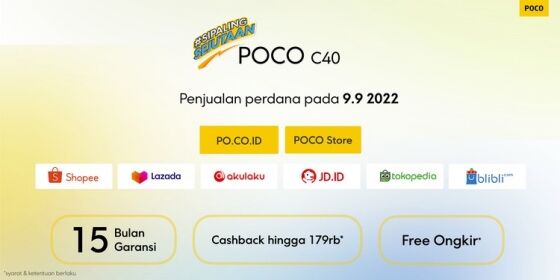 First Sales POCO C40 Dc01d