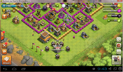 cara main clash of clans di pc jalantikus