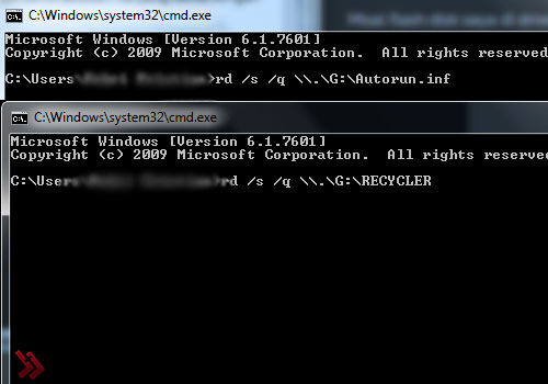 Cara Membersihkan Flash Disk Dari Virus Recycler 5 1