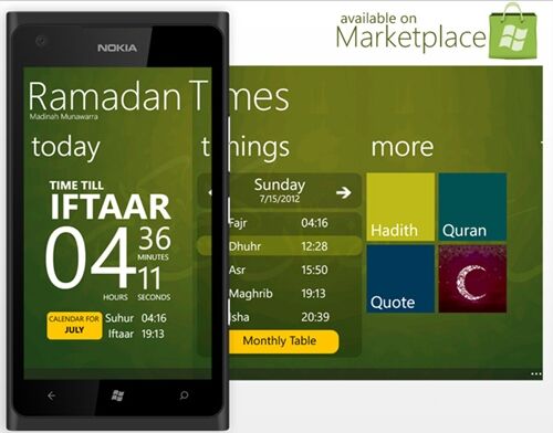 2 Aplikasi Windows Phone Untuk Melengkapi Hari Ramadan