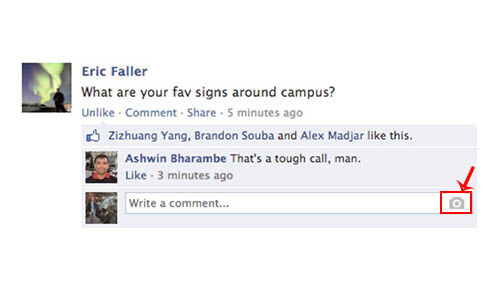 Cara Membuat Photo Comment Di Facebook 1