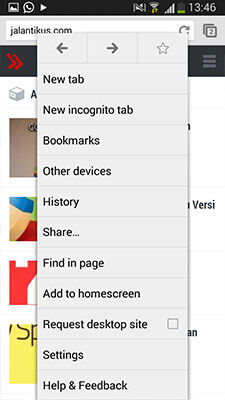 9 Tips Browser Chrome 4
