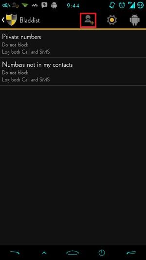 Blacklist Android 2