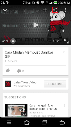 Cara Download video Youtube di Android ~ SemutHitamBLOG