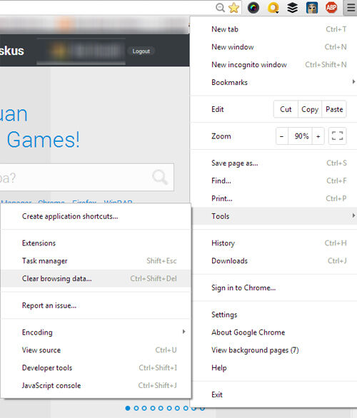 Cara Hapus Cache Dan Cookies Google Chrome 1
