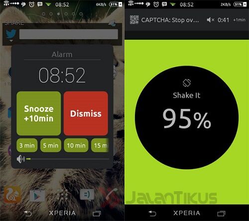 Cara Mematikan Alarm di Android dengan Digoyang atau 