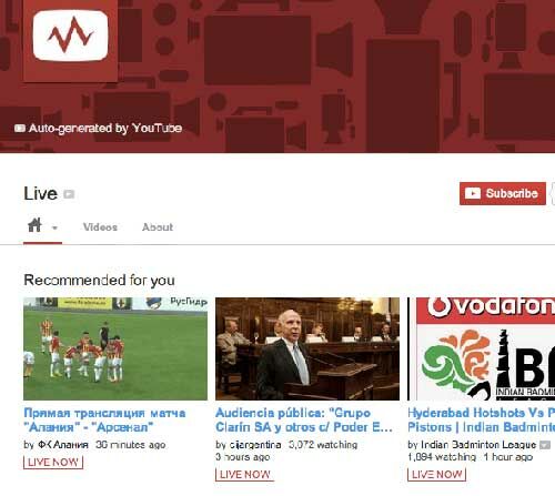 Rahasia Youtube Youtube Live