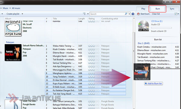 Cara "Rip" CD Audio Menggunakan Windows Media Player ...