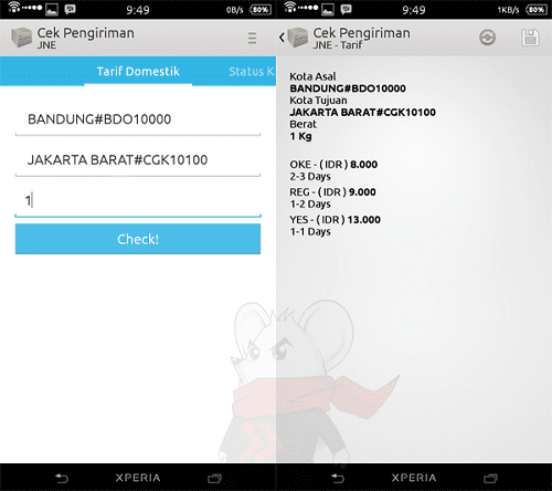 Cara Cek No Resi Atau Airwaybill Dari Berbagai Pengiriman Di Android 4