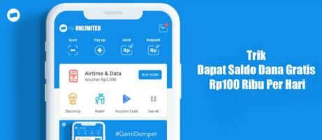 Ini Rahasia Dapat Saldo DANA Gratis Rp100 Ribu Setiap Hari, Tak Perlu Capek Kerja!