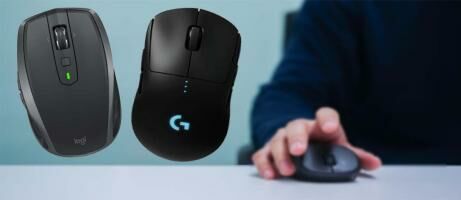 mouse logitech wireless murah terbaik