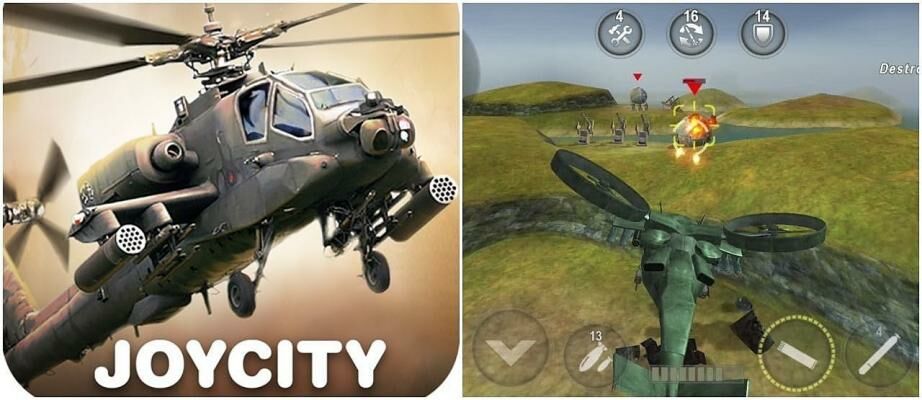 gunship battle: helicopter 3d mod apk