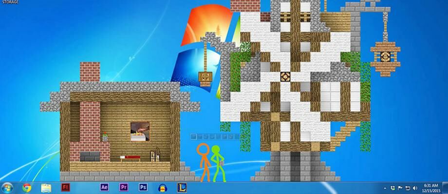 Video: Beginilah Dahsyatnya Pertarungan antara Stickman dengan Tokoh Minecraft