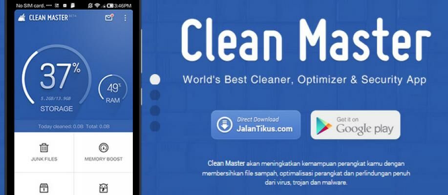 clean master review for android