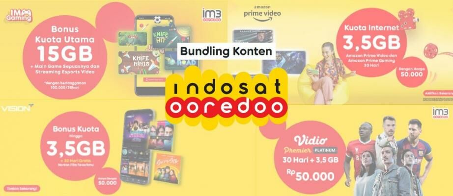 Daftar Paket Bundling Indosat 2022, Akses Hiburan Tanpa Batas Harga Terjangkau!