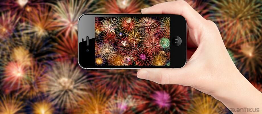 7 Tips Foto Kembang Api Keren dengan Smartphone di Malam Takbiran 2017