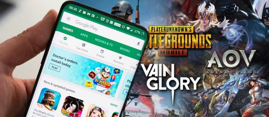 cara download game android di google play