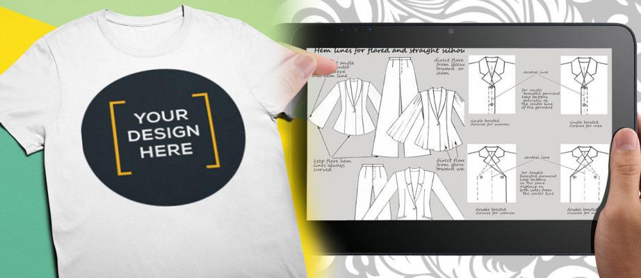 Custom T-shirt Sesuka Hati Praktis Menggunakan Aplikasi Desain Baju