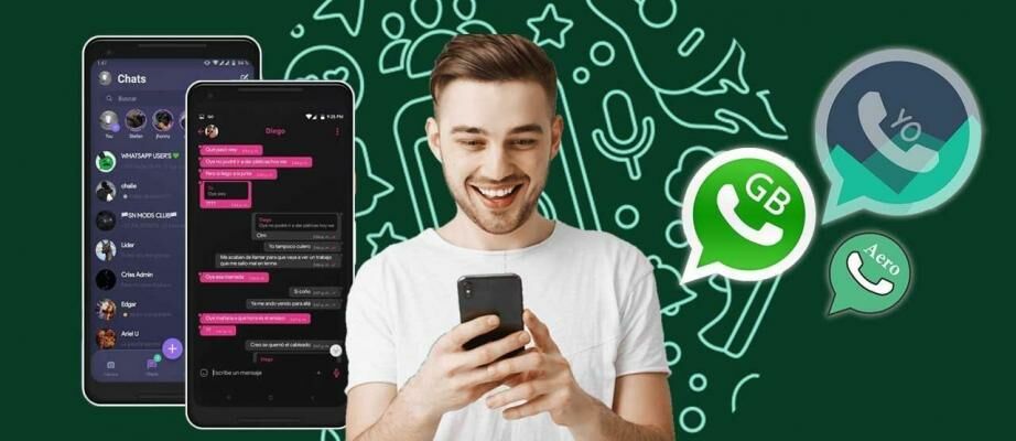20+ WhatsApp MOD APK dengan Fitur Terbaik 2022, Anti Banned!