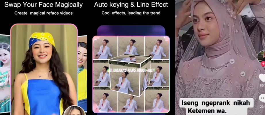 Aplikasi AI Composite Video Pengantin v3.1.2, yang Lagi Viral di TikTok | JalanTikus