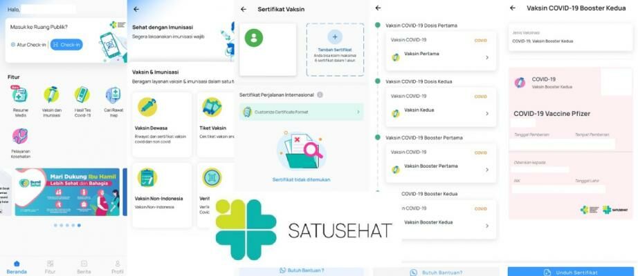 Cara Cek Sertifikat Vaksin di Aplikasi Satu Sehat, Versi Baru PeduliLindungi