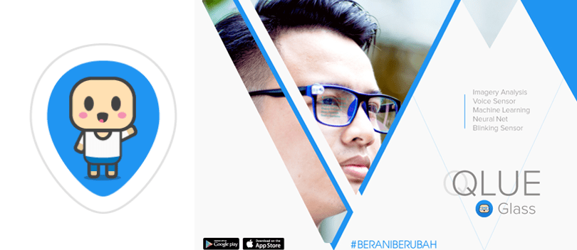 Lapor Kejahatan Semudah Mengedipkan Mata, Qlue Glasses Ahlinya!