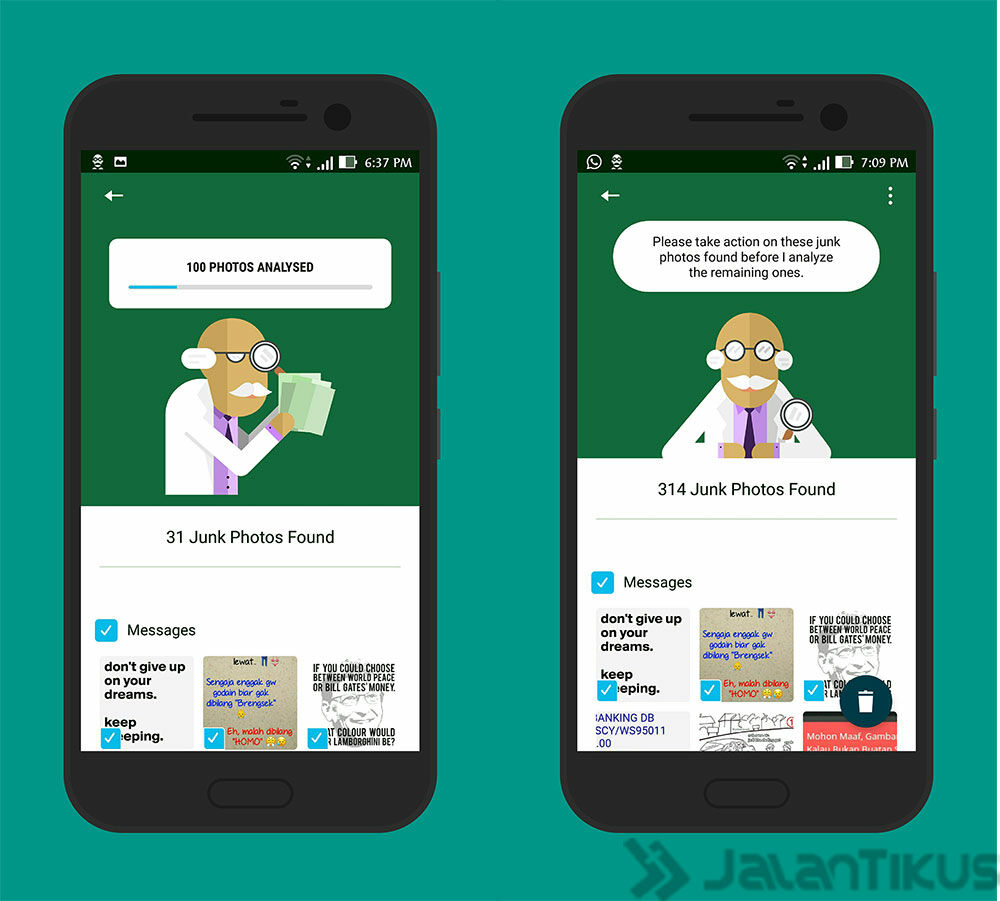 Cara Hapus Foto Sampah Secara Otomatis Dari Grup WhatsApp