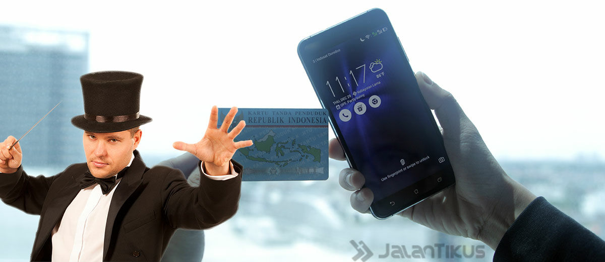 Canggih! Begini Cara Buka Lockscreen Android Pakai E-KTP