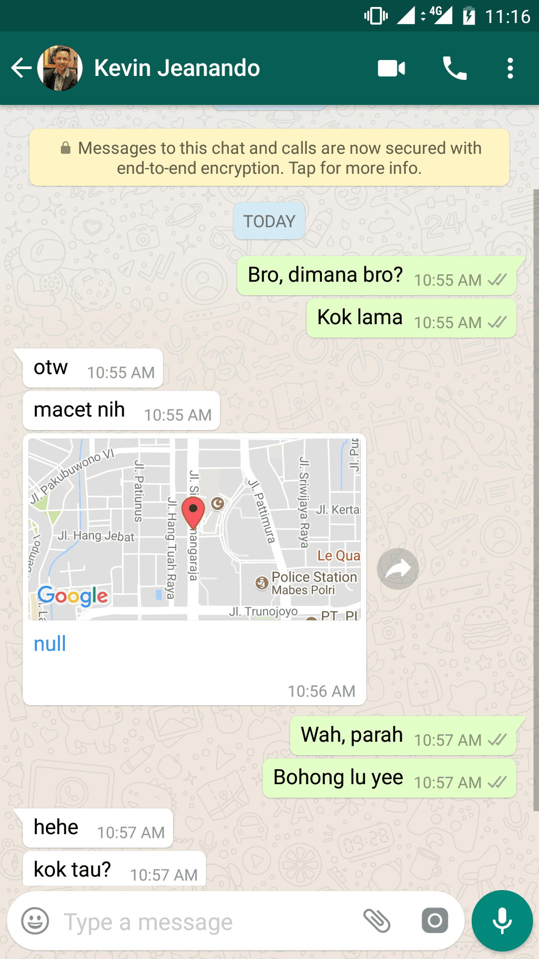 Cara Melacak Orang Yang Mengirim Lokasi Palsu Di WhatsApp