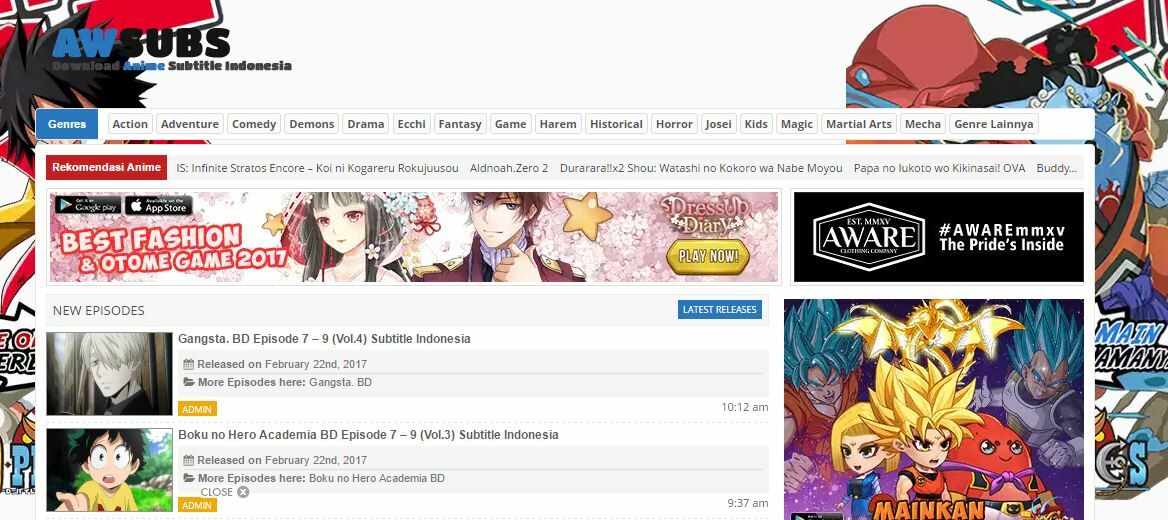 30 situs download anime subtitle bahasa indonesia terbaik