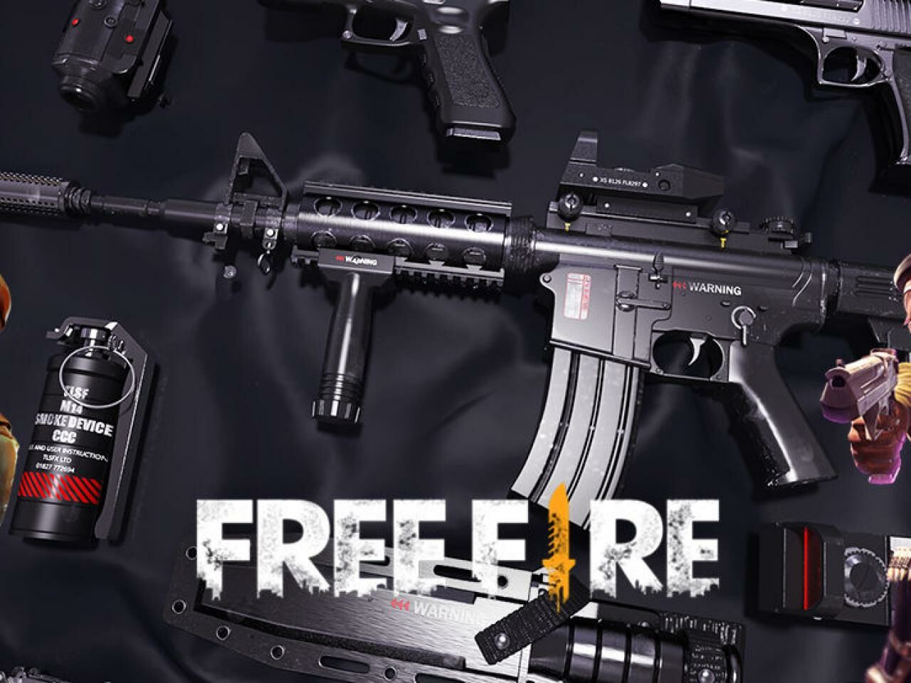 10 Senjata Tersakit Dan Terbaik Di FreeFire Pasti BOOYAH