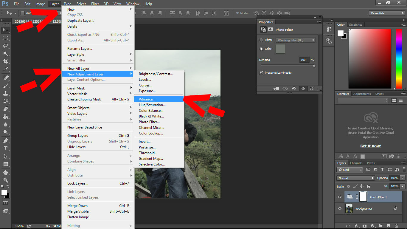 Cara Membuat Efek Clarendon Instagram Di Photoshop JalanTikuscom