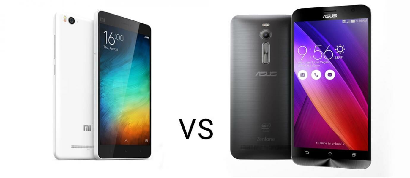 Asus Zenfone 2 ZE551ML RAM 2 GB vs Xiaomi Mi 4i 