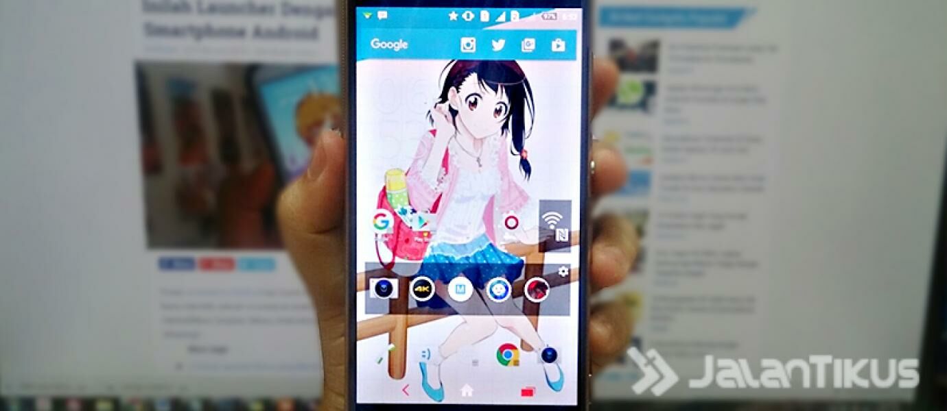 Inilah Launcher Dengan Tema Anime Terbaik Di Smartphone Android