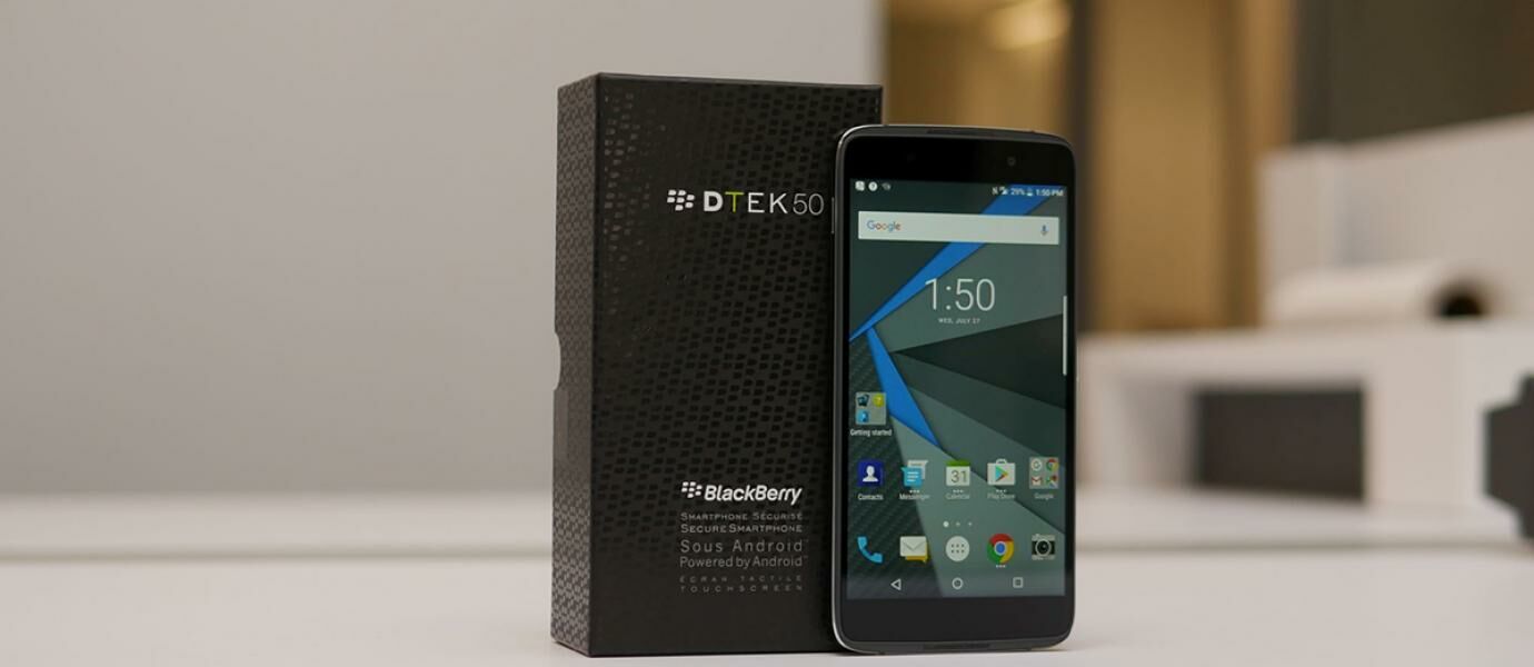 BlackBerry DTEK50, Smartphone Android Paling Aman dengan Harga Murah