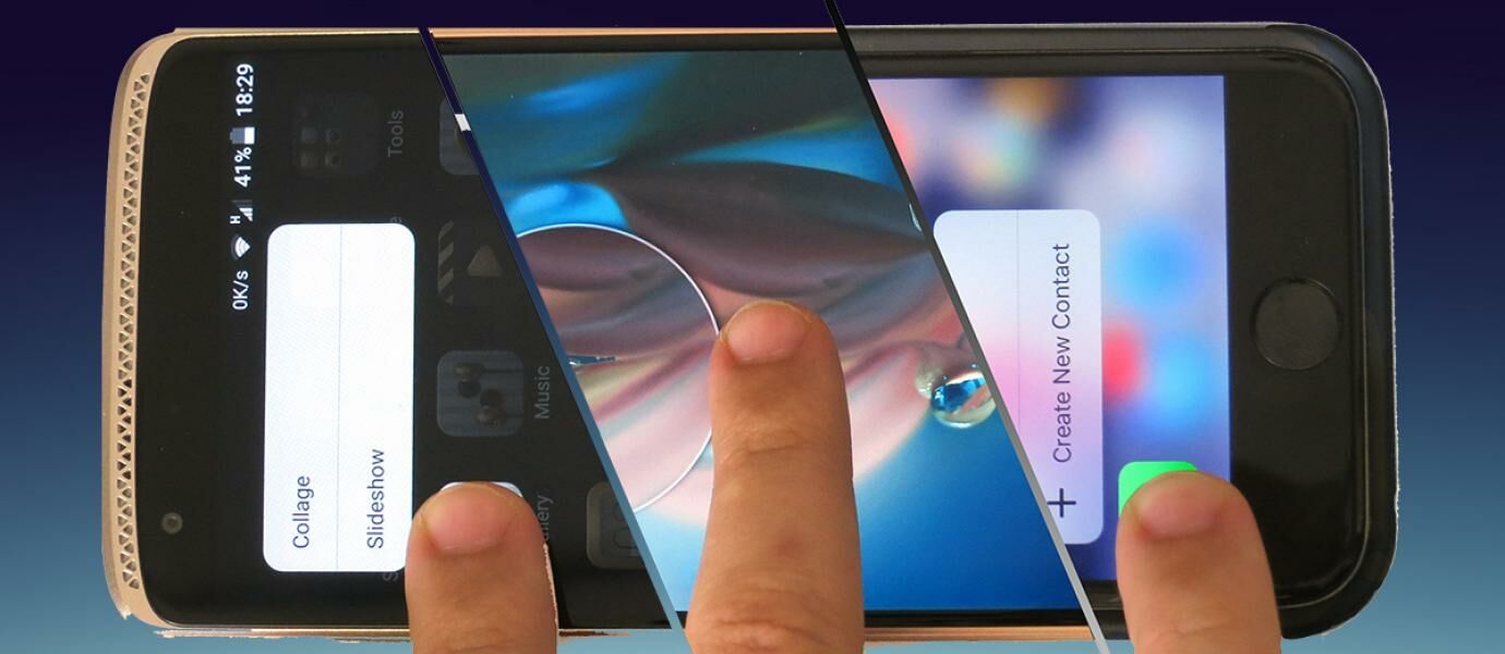 5 Smartphone  Android Dengan Teknologi 3D Touch Display Ala iPhone 6s