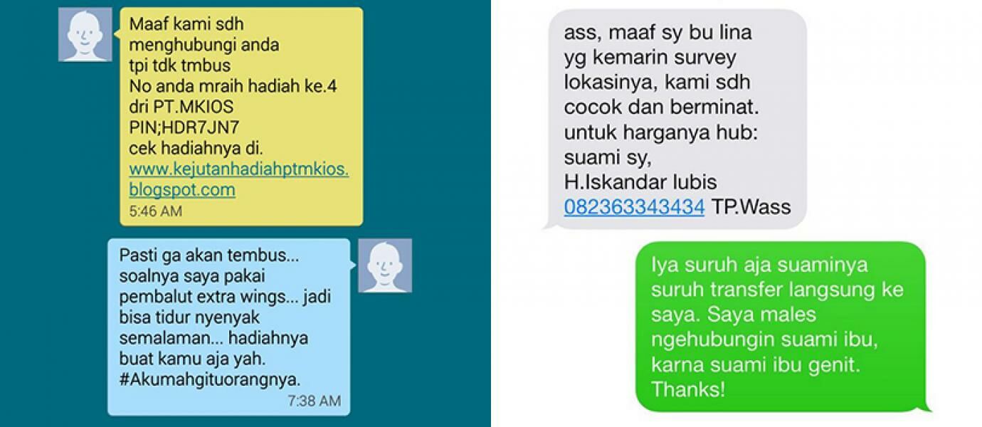 Alvitto Kumpulan Balasan Penipuan SMS Lucu Ngakak