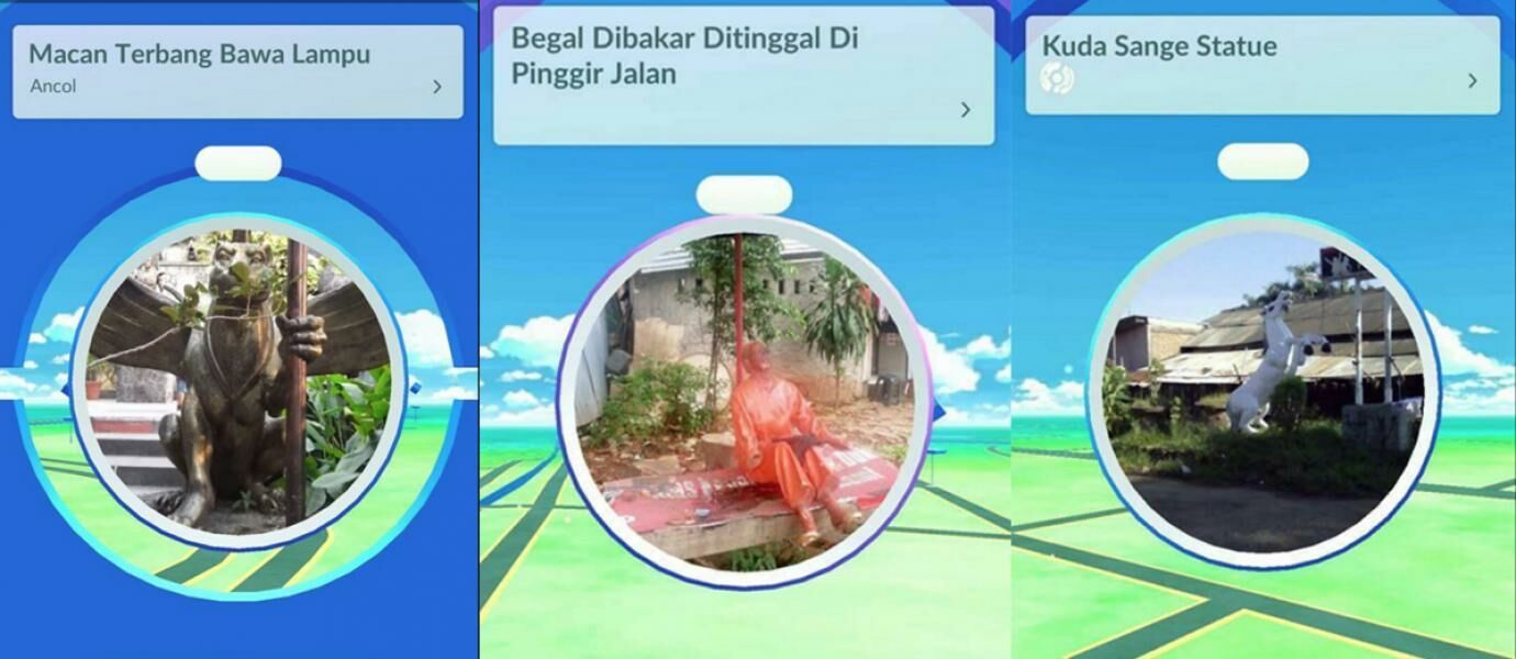 Hanya ada di Indonesia! 15 Nama Pokestop yang lucu abis