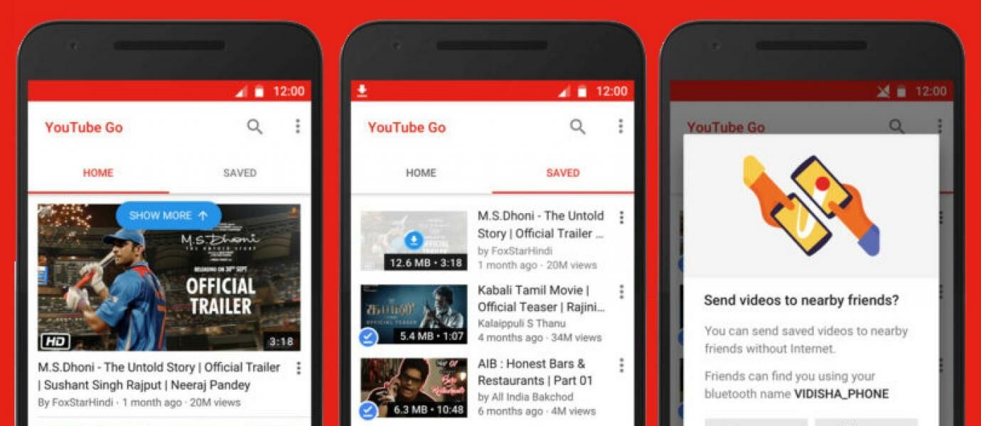YouTube GO, Untuk Streaming Hemat Kuota dan Berbagi Video Offline