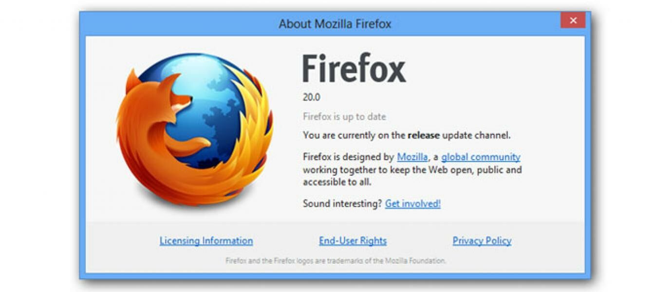 Download Mozilla Firefox 20 Terbaru