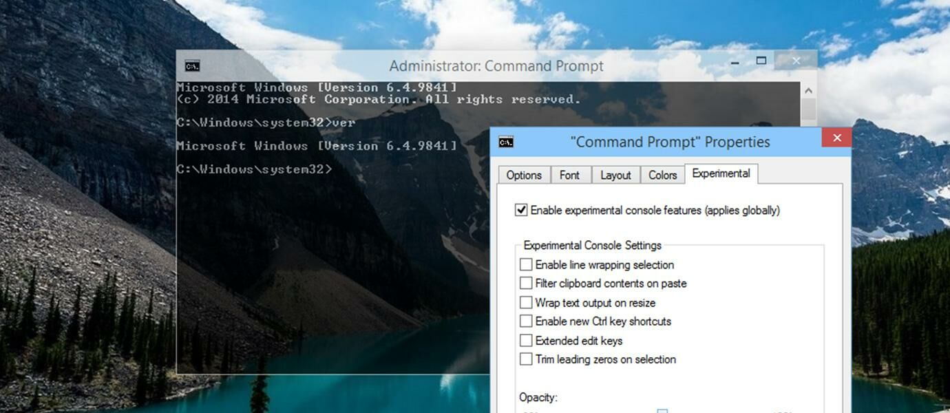 copy text from command prompt windows 10