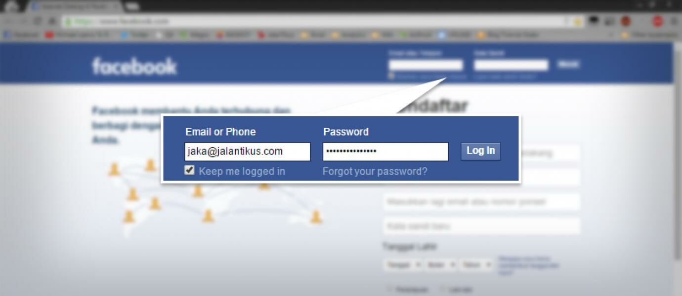 Cara Merekam Username dan Password Facebook Teman Kamu
