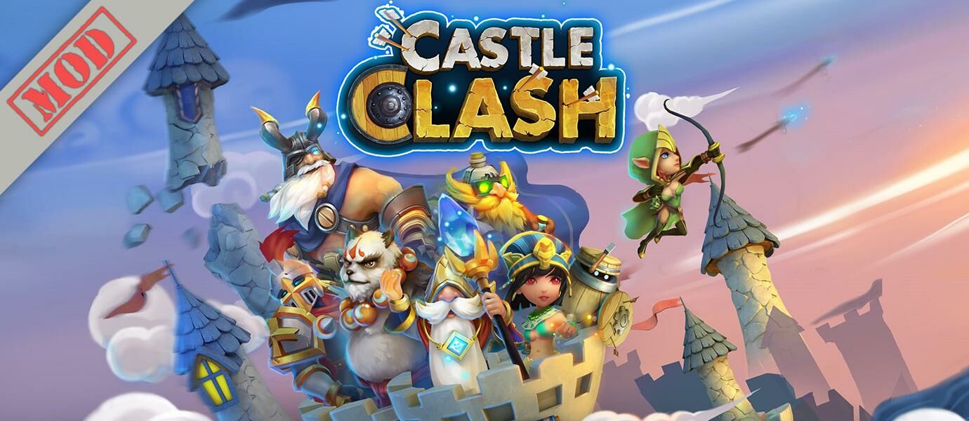 MOD Baru Castle Clash di Android dengan Xmodgames
