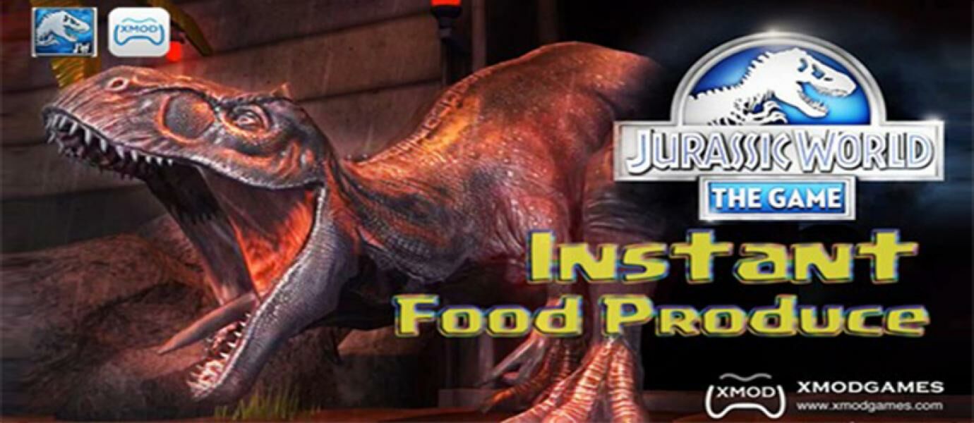 MOD Jurrasic World Android Terbaru: INSTANT Food Produce