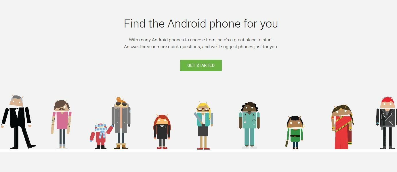 Google Merilis Situs untuk Memilih Smartphone Android yang Tepat