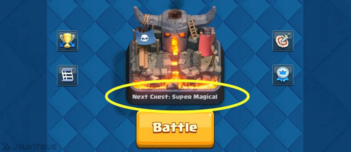 Cara Mengetahui Chest yang Didapat Setelah Battle Clash Royale