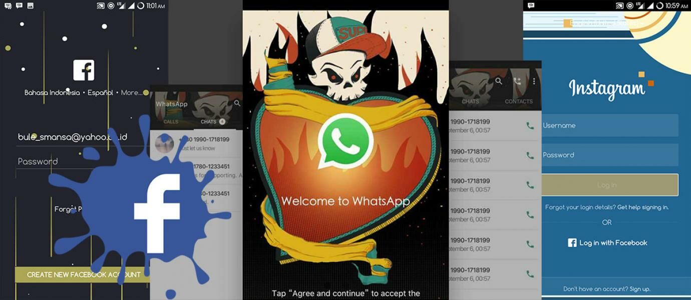 Untuk Kamu Cara Mengubah Tampilan Facebook WhatsApp Dan Instagram