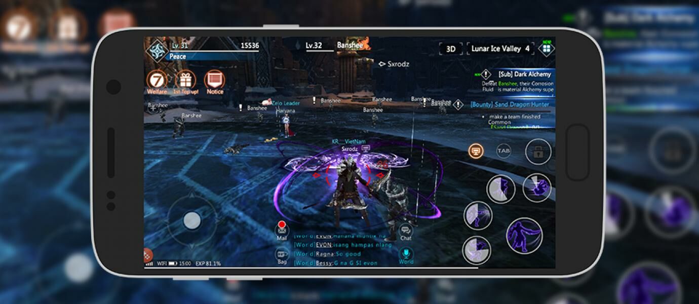 Review LINE Sword And Magic Game MMORPG Paling Seru Untuk Temani