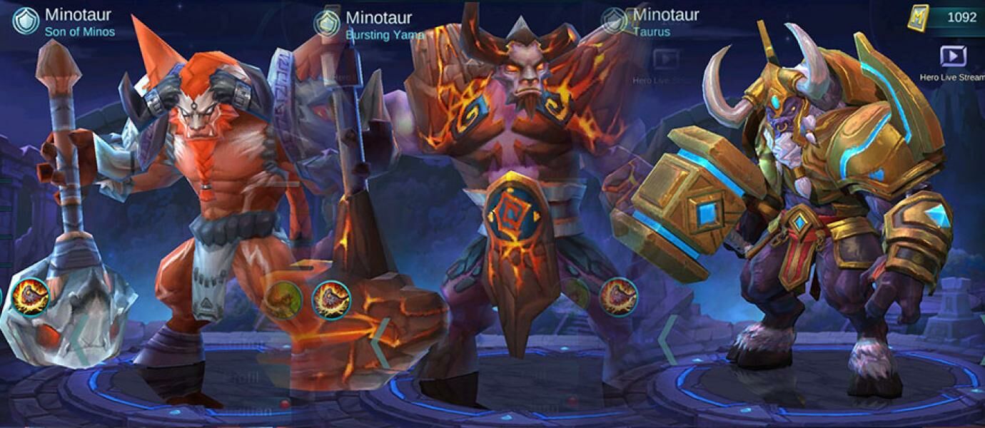 Guide Minotaur Mobile Legends Mengamuklah Kerahkan Emosi