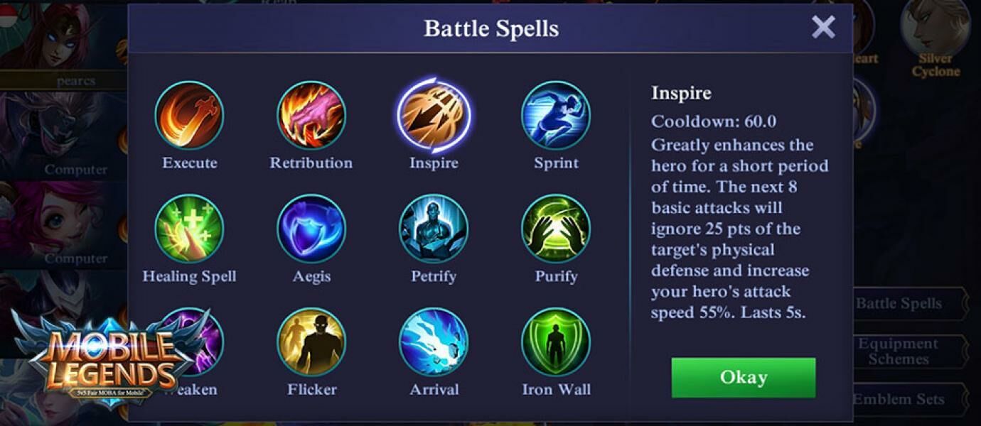 5 Spells That Are Rarely Used in Mobile Legends